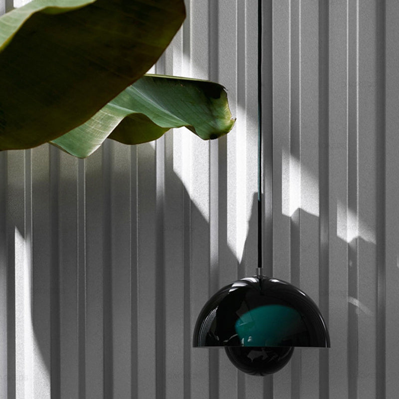 Nordic Style Bud Shaped Ceiling Light Metallic 1 Heads Dining Room Hanging Pendant Light Clearhalo 'Ceiling Lights' 'Modern Pendants' 'Modern' 'Pendant Lights' 'Pendants' Lighting' 2121152