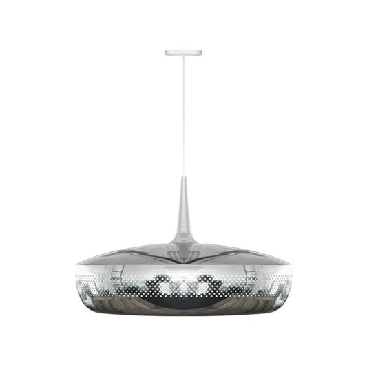 Round Shaped LED Pendant Light Postmodern Style Metallic Dining Room Suspension Light Fixture Clearhalo 'Ceiling Lights' 'Modern Pendants' 'Modern' 'Pendant Lights' 'Pendants' Lighting' 2121166