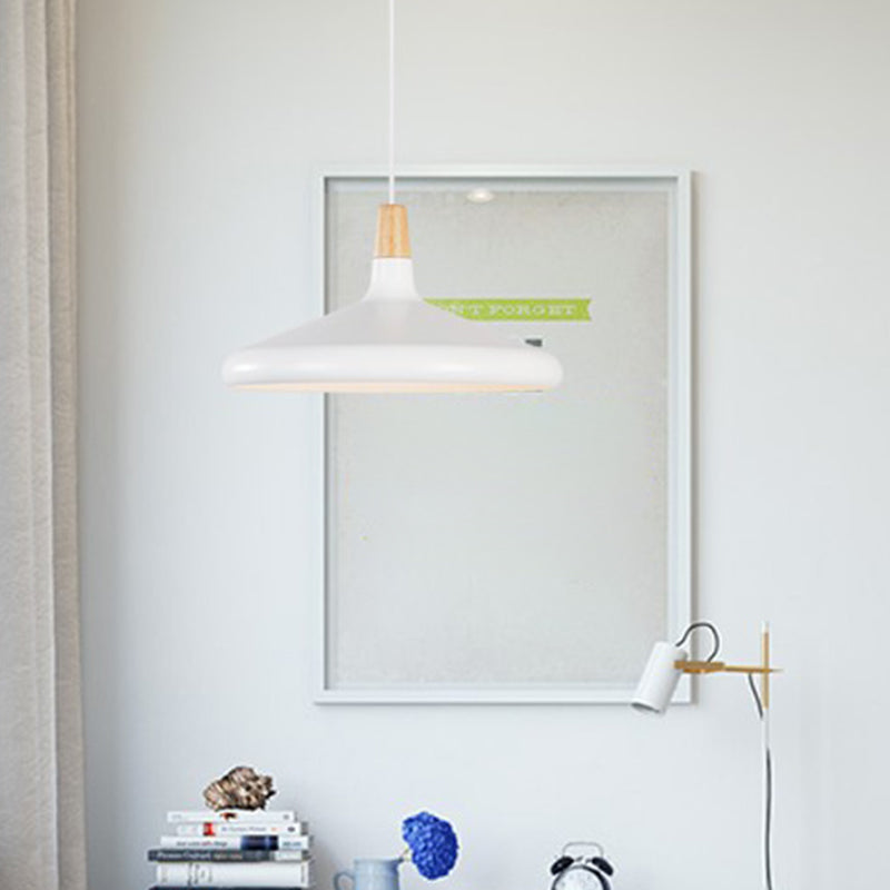 Cone Shade Ceiling Light Simplicity Metallic 1 Head Dining Room Pendant Light Fixture Clearhalo 'Ceiling Lights' 'Lighting' 'Pendant Lights' 2121220_ded6cd43-2cf0-43cf-bede-fd0c6848b7b4