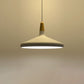Cone Shade Ceiling Light Simplicity Metallic 1��Head Dining Room Pendant Light Fixture Clearhalo 'Ceiling Lights' 'Modern Pendants' 'Modern' 'Pendant Lights' 'Pendants' Lighting' 2121222