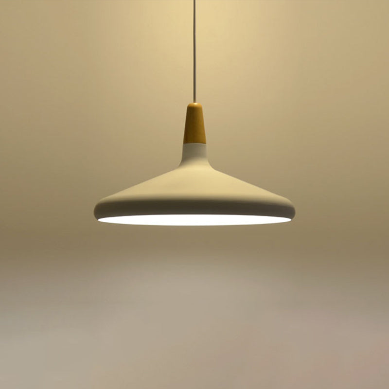 Cone Shade Ceiling Light Simplicity Metallic 1 Head Dining Room Pendant Light Fixture Clearhalo 'Ceiling Lights' 'Lighting' 'Pendant Lights' 2121222_49f4e38c-b285-4c0e-8212-f16b49329f94
