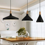 Cone Shade Ceiling Light Simplicity Metallic 1 Head Dining Room Pendant Light Fixture Clearhalo 'Ceiling Lights' 'Lighting' 'Pendant Lights' 2121226_b7b1d85b-a26d-4203-be0a-7faf7c3fa8b6