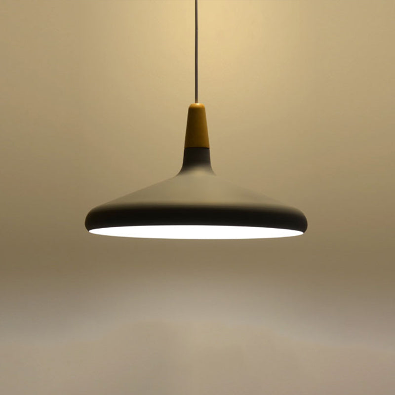 Cone Shade Ceiling Light Simplicity Metallic 1 Head Dining Room Pendant Light Fixture Clearhalo 'Ceiling Lights' 'Lighting' 'Pendant Lights' 2121233_c102a951-be49-44cb-b0ac-b5a878f8320a