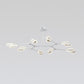 Postmodern Branch Shaped Ceiling Lighting Metallic Living Room LED Chandelier Light Fixture Clearhalo 'Ceiling Lights' 'Chandeliers' 'Modern Chandeliers' 'Modern' Lighting' 2121354