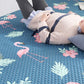 Nordic Animal Print Quilted Rug Multi-Color Cotton Carpet Pet Friendly Non-Slip Backing Stain Resistant Rug for Home Decoration Clearhalo 'Area Rug' 'Rug' 2121620