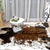 Scandinavian Bedroom Rug Multicolor Artificial Animal Skin Rug Polypropylene Anti-Slip Washable Stain Resistant Area Carpet Brown-Black 4'7" x 6'7" Clearhalo 'Area Rug' 'Casual' 'Rugs' Rug' 2121703