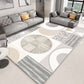 Enchanting Postmodern Rug Multi Color Botanic Geometric Rug Washable Pet Friendly Anti-Slip Rug for Home Decor Silver Clearhalo 'Area Rug' 'Rug' 2121890