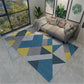 Modern Geometric Colorblock Rug Multi Colored Polypropylene Carpet Stain Resistant Anti-Slip Washable Rug for Room Blue-Gray Clearhalo 'Area Rug' 'Rug' 2121909