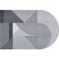 Decorative Multi Color Postmodern Rug Polypropylene Colorblock with Line Art Rug Stain Resistant Machine Wash Anti-Slip Carpet for Room Light Gray Clearhalo 'Area Rug' 'Rug' 2122046