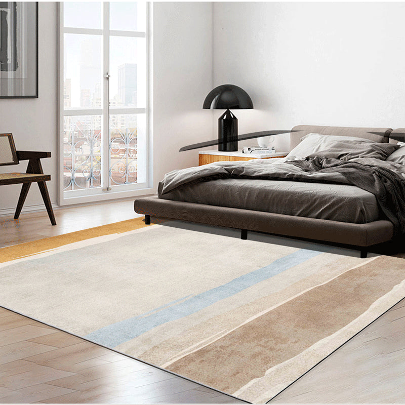 Contemporary Abstract Pattern Rug Multi Color Polypropylene Rug Anti-Slip Pet Friendly Stain Resistant Carpet for Great Room Clearhalo 'Area Rug' 'Rug' 2122922