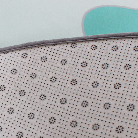 Childrens Art Animal Rug Multi Color Polypropylene Carpet Washable Pet Friendly Anti-Slip Rug for Kids Bedroom Clearhalo 'Area Rug' 'Rug' 2122953