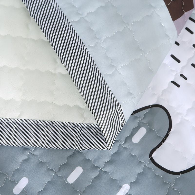 Fun Road Map Animal Rug Multicolor Kids Style Rug Synthetics Anti-Slip Backing Stain Resistant Pet Friendly Carpet for Baby Room Clearhalo 'Area Rug' 'Rug' 2122965