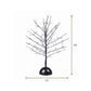 Contemporary Tree Shaped Battery Table Lamp Metallic Living Room LED Standing Light in Black Clearhalo 'Night Lights' 'Wall Lights' Lighting' 2137611
