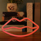 Lip Shaped LED Neon Lighting Artistic Plastic White Battery Powered Wall Light for Kids Bedroom Clearhalo 'Night Lights' 'Wall Lights' Lighting' 2137717