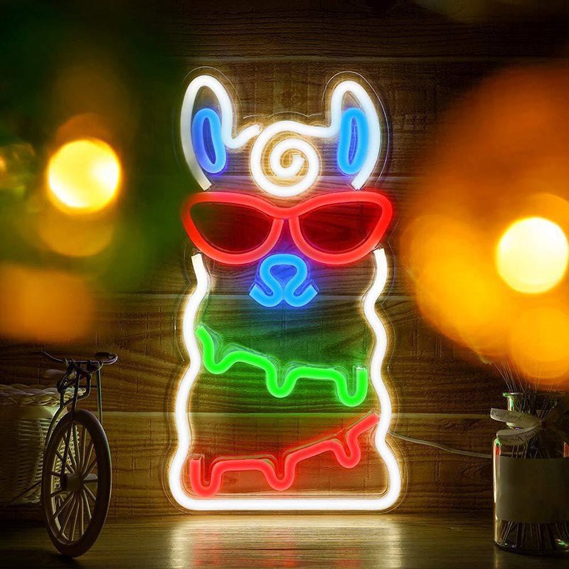 Plastic Cartoon Shaped USB Wall Lighting Artistic LED Neon Night Light for Living Room White USB I Clearhalo 'Night Lights' 'Wall Lights' Lighting' 2137747