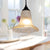 1 Light Hanging Ceiling Light with Flower Shade Frosted Glass Classic Dining Room Pendant Lighting in Black Black Clearhalo 'Ceiling Lights' 'Glass shade' 'Glass' 'Pendant Lights' 'Pendants' Lighting' 213842