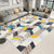 Glam 3D Print Geometric Rug Multicolor Modern Rug Polyester Pet Friendly Stain Resistant Non-Slip Carpet for Home Dark Beige Clearhalo 'Area Rug' 'Rug' 2140503
