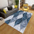 Multi-Colored Geometric Rug Polypropylene Nordic Carpet Machine Washable Stain Resistant Anti-Slip Rug for Home Decoration Blue-Gray Clearhalo 'Area Rug' 'Rug' 2140600