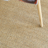 Cabin Plain Rug Multi-Colored Natural Sisal Carpet Anti-Slip Backing Machine Washable Pet Friendly Rug for Living Room Clearhalo 'Area Rug' 'Rug' 2140724