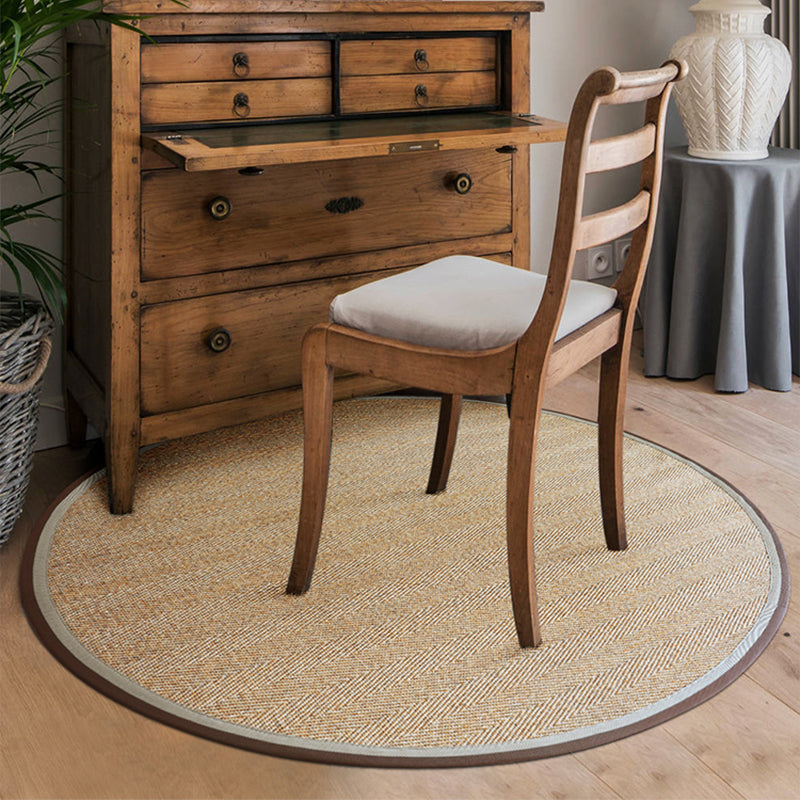 Cabin Plain Rug Multi-Colored Natural Sisal Carpet Anti-Slip Backing Machine Washable Pet Friendly Rug for Living Room Clearhalo 'Area Rug' 'Rug' 2140725