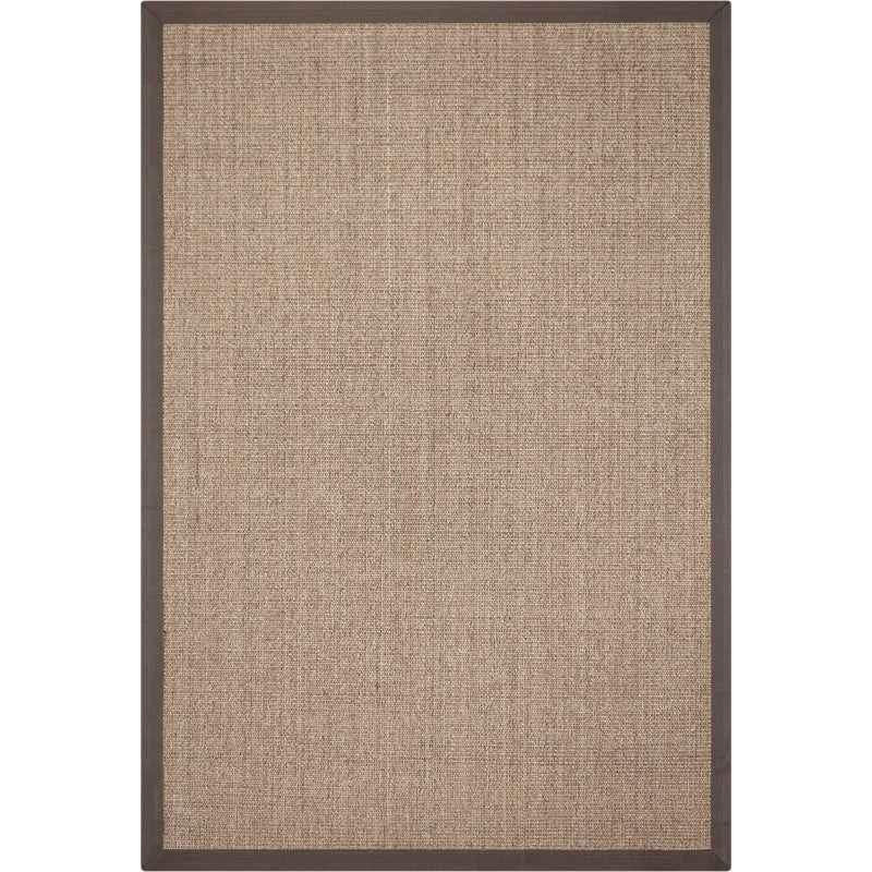 Brown Living Room Rug Countryside Plain Rug Sisal Anti-Slip Pet Friendly Washable Area Rug Clearhalo 'Area Rug' 'Rug' 2140814