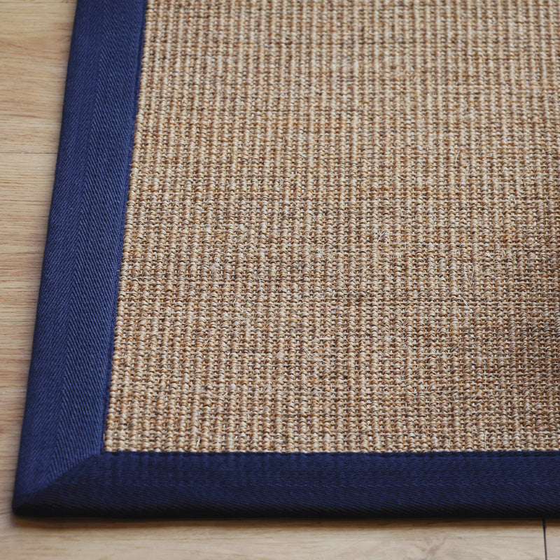 Primitive Rustic Rug Multi Color Plain Carpet Washable Anti-Slip Stain Resistant Rug for Tearoom Dark Blue Clearhalo 'Area Rug' 'Rug' 2140860