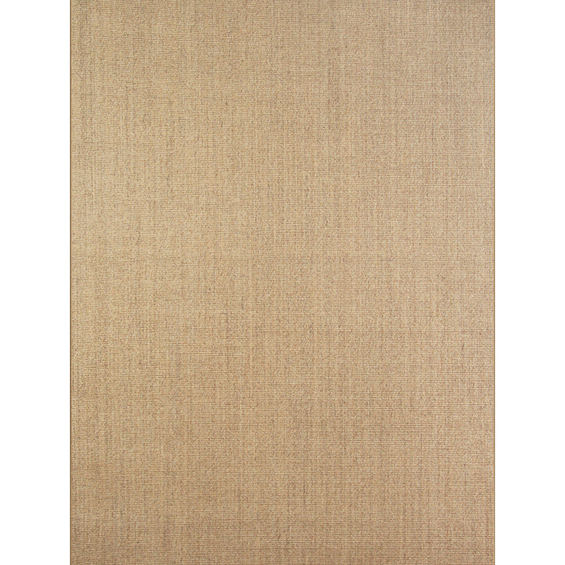 Light Brown Living Room Rug Country Hand-Stitched Plain Rug Sisal Stain Resistant Non-Slip Backing Machine Washable Rug Clearhalo 'Area Rug' 'Rug' 2140879