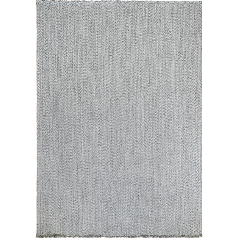 Grey Chevron Rug Cotton Country Style Rug Pet-Friendly Handmade Rug for Living Room Grey Clearhalo 'Area Rug' 'Rug' 2140881