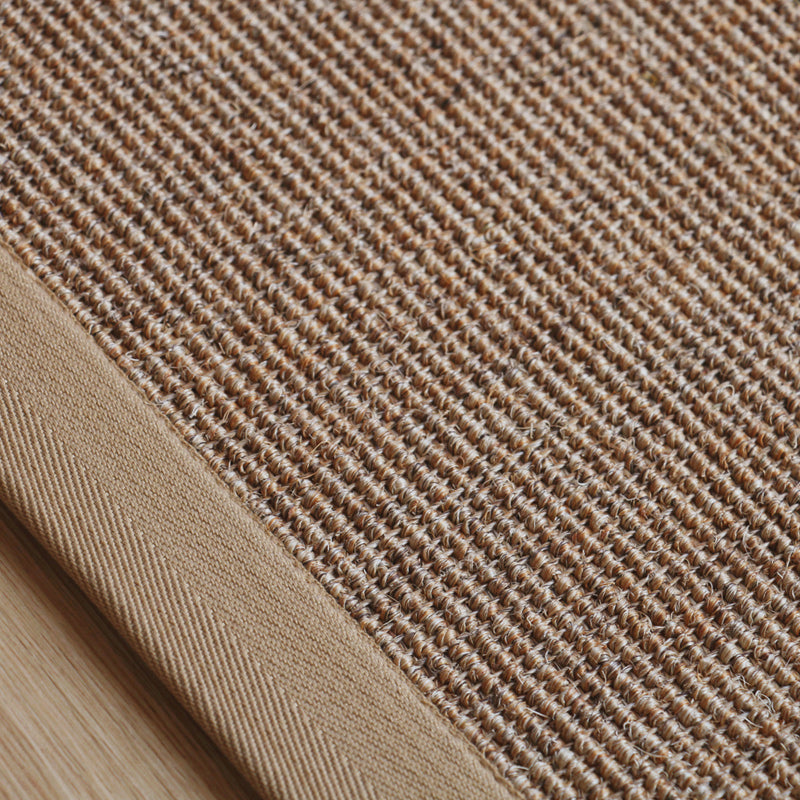 Beige Rustic Rug Sisal Solid Color Rug Washable Non-Slip Pet Friendly Rug for Bedroom Clearhalo 'Area Rug' 'Rug' 2140923
