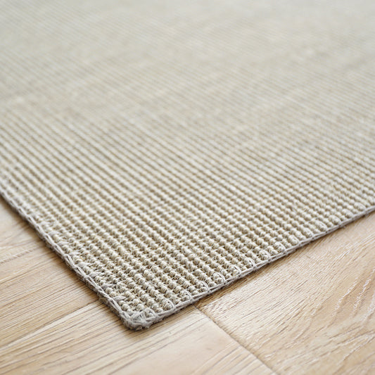 Beige Tatami Rug Farm Style Plain Carpet Sisal Non-Slip Pet Friendly Washable Indoor Rug Clearhalo 'Area Rug' 'Rug' 2140943