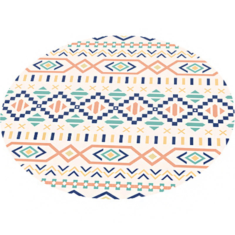 Unique Bohemian Rug Multi Color Seamless Pattern Rug Washable Anti-Slip Pet Friendly Area Carpet for Room Decor Clearhalo 'Area Rug' 'Bohemian' 'Rugs' Rug' 2141038