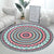 Unique Bohemian Rug Multi Color Seamless Pattern Rug Washable Anti-Slip Pet Friendly Area Carpet for Room Decor Red-Green Clearhalo 'Area Rug' 'Bohemian' 'Rugs' Rug' 2141049