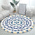 Unique Bohemian Rug Multi Color Seamless Pattern Rug Washable Anti-Slip Pet Friendly Area Carpet for Room Decor Navy Clearhalo 'Area Rug' 'Bohemian' 'Rugs' Rug' 2141062