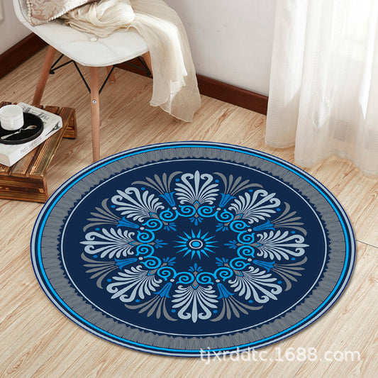 Boho Living Room Rug Multi-Color Flower Print Carpet Synthetics Stain Resistant Non-Slip Pet Friendly Area Rug Clearhalo 'Area Rug' 'Bohemian' 'Rugs' Rug' 2141102