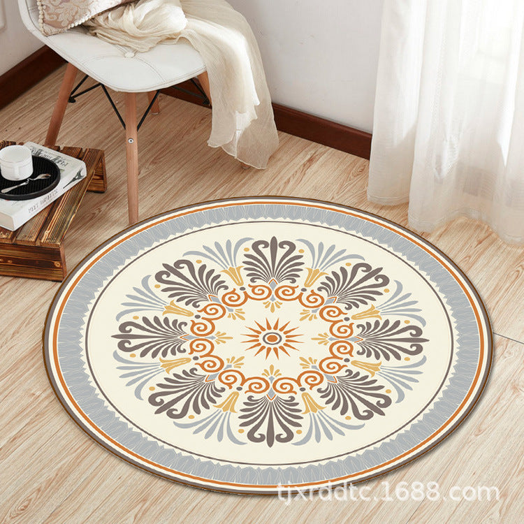 Boho Living Room Rug Multi-Color Flower Print Carpet Synthetics Stain Resistant Non-Slip Pet Friendly Area Rug Clearhalo 'Area Rug' 'Bohemian' 'Rugs' Rug' 2141116