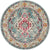Multicolor Tribal Print Rug Polyester Bohemian Carpet Stain Resistant Machine Washable Non-Slip Rug for Bedroom Gray Blue Clearhalo 'Area Rug' 'Bohemian' 'Rugs' Rug' 2141129