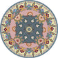 Multicolor Tribal Print Rug Polyester Bohemian Carpet Stain Resistant Machine Washable Non-Slip Rug for Bedroom Yellow-Pink Clearhalo 'Area Rug' 'Bohemian' 'Rugs' Rug' 2141130