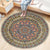 Ethnic Boho Chic Rug Multi-Colored Floral Carpet Machine Washable Non-Slip Backing Pet Friendly Rug for Bedroom Light Yellow Clearhalo 'Area Rug' 'Bohemian' 'Rugs' Rug' 2141230