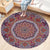 Ethnic Boho Chic Rug Multi-Colored Floral Carpet Machine Washable Non-Slip Backing Pet Friendly Rug for Bedroom Light Purple Clearhalo 'Area Rug' 'Bohemian' 'Rugs' Rug' 2141231