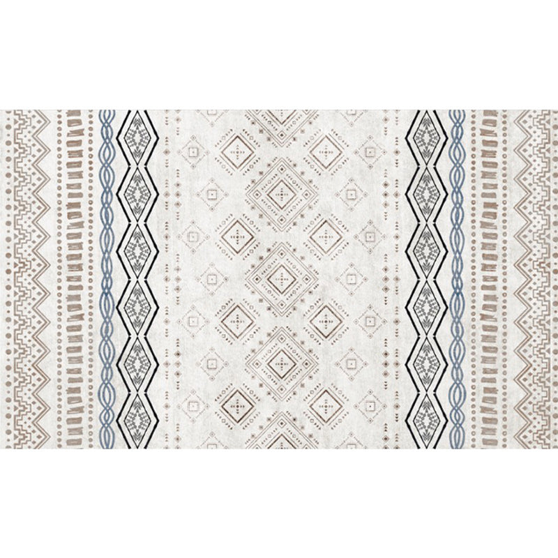 Boho Seamless Patterned Rug Multi-Color Synthetics Carpet Anti-Slip Stain Resistant Machine Washable Rug for Living Room Clearhalo 'Area Rug' 'Bohemian' 'Rugs' Rug' 2141277