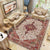 Pretty Floral Print Rug Multi-Color Moroccan Style Rug Polyester Non-Slip Washable Stain Resistant Rug for Room Red Clearhalo 'Area Rug' 'Moroccan' 'Rugs' Rug' 2141334