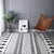 Bohemia Patterned Rug Multicolor Polypropylene Rug Non-Slip Backing Pet Friendly Washable Carpet for Sitting Room Black-White Clearhalo 'Area Rug' 'Bohemian' 'Rugs' Rug' 2141355