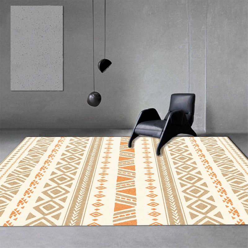 Bohemian Living Room Rug Multi Color Geometric Rug Polypropylene Stain Resistant Non-Slip Backing Washable Area Carpet Clearhalo 'Area Rug' 'Bohemian' 'Rugs' Rug' 2141405