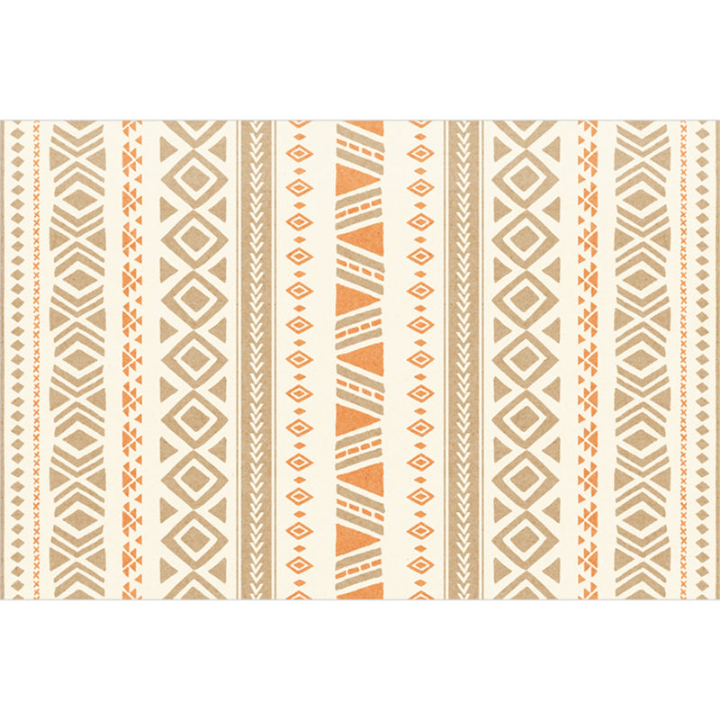 Bohemian Living Room Rug Multi Color Geometric Rug Polypropylene Stain Resistant Non-Slip Backing Washable Area Carpet Clearhalo 'Area Rug' 'Bohemian' 'Rugs' Rug' 2141410