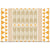 Bohemian Living Room Rug Multi Color Geometric Rug Polypropylene Stain Resistant Non-Slip Backing Washable Area Carpet Orange-Yellow Clearhalo 'Area Rug' 'Bohemian' 'Rugs' Rug' 2141417