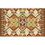 Bohemian Living Room Rug Multi Color Geometric Rug Polypropylene Stain Resistant Non-Slip Backing Washable Area Carpet Red Brown Clearhalo 'Area Rug' 'Bohemian' 'Rugs' Rug' 2141421