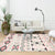 Bohemian Style Geometric Patterned Rug Multi-Colored Polypropylene Rug Anti-Slip Backing Pet Friendly Washable Rug for Home Nude Pink Clearhalo 'Area Rug' 'Bohemian' 'Rugs' Rug' 2141470