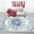 Shabby Chic Tribal Print Rug Multi-Color Bohemian Carpet Synthetics Stain Resistant Anti-Slip Backing Pet Friendly Rug for Room Light Blue Clearhalo 'Area Rug' 'Bohemian' 'Rugs' Rug' 2141594