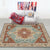 Shabby Chic Tribal Print Rug Multi-Color Bohemian Carpet Synthetics Stain Resistant Anti-Slip Backing Pet Friendly Rug for Room Red-Green Clearhalo 'Area Rug' 'Bohemian' 'Rugs' Rug' 2141602