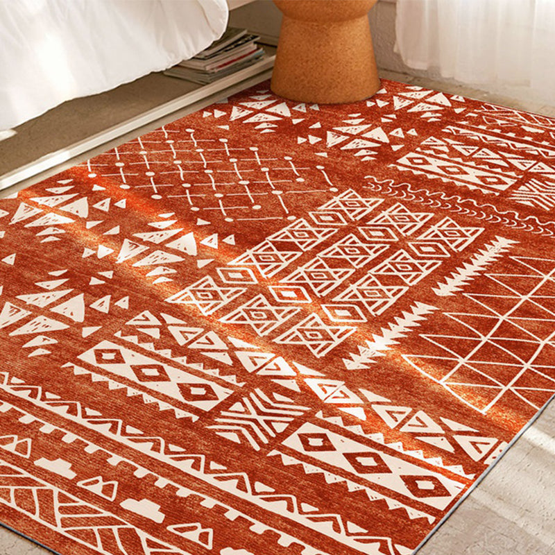 Classy Multicolor Geometric Rug Polypropylene Boho Chic Rug Non-Slip Backing Machine Washable Pet Friendly Carpet for Bedroom Clearhalo 'Area Rug' 'Bohemian' 'Rugs' Rug' 2141604
